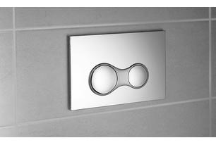 Панель смыва Vitra Sirius для инсталляций 742, 748, 750, матовый хром, 740-0485