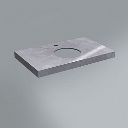 Спец. изделие декоративное из керамогранита Риальто 80х48, серое