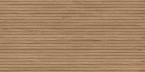 Wood Canarium Almond Stripes Керамогранит тёмно-бежевый 60х120 матовый карвинг